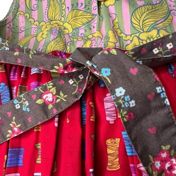 MATILDA JANE Jester Red Shasta Bubble Top Paint By Number Collection Size 2T - Picture 6 of 16